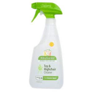 ベビガニックス トイ＆ハイチェアークリーナー おもちゃ・ベビーチェア用 無香料 502ml