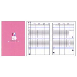 家計簿 B5 週間 ハブラシ柄