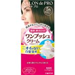 サロンドプロ ワンプッシュクリームへアカラー 深みのあるアッシュブラウン