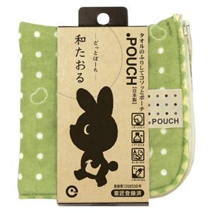 どっとポーチ 和たおる そらまめ