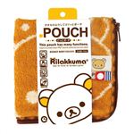どっとポーチ リラックマ ブラウン