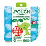 復興支援どっとポーチ タネブルー