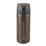 和平フレイズ フォルテック スピード ワンタッチ栓マグボトル 340ml ブラウン FSR-5102