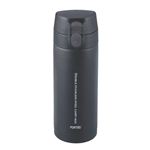 和平フレイズ フォルテック スピード ワンタッチ栓マグボトル 340ml ブラック FSR-5103