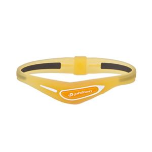 ファイテン RAKUWAブレスS（スポーツ） クロスタイプ 15cm クリアオレンジ