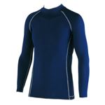 BODY TOUGHNESS パワーストレッチ ハイネックシャツ JW-171 ネイビー フリー