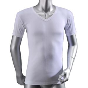 BODY TOUGHNESS サーモ アンダーシャツ 半袖Vネック JW-141 ホワイトLL