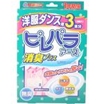 ピレパラアース 消臭プラス 洋服ダンス用 1年防虫 3個入