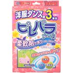 ピレパラアース 柔軟剤の香り フローラルソープ 洋服ダンス用 1年防虫 3個入