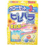 ピレパラアース 柔軟剤の香り フルーティフローラル クローゼット用 1年防虫 3個入