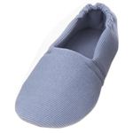 あゆみシューズ 室内用 エスパドワイド ブルー 左足用 2704 S