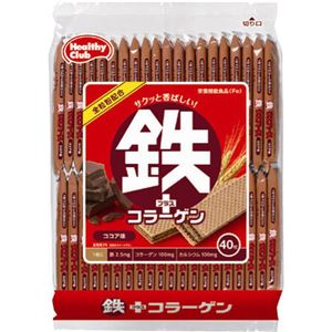 鉄プラスコラーゲンウエハース 40枚入