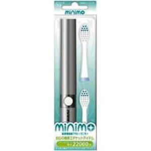 minimo 音波振動歯ブラシ シルバー （替えブラシ2本付）