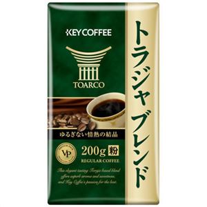 （まとめ買い）キーコーヒー VP トラジャブレンド(粉) 200g×4セット - 拡大画像