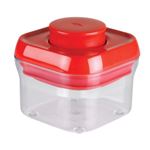 OXO ポップコンテナ スモールスクエア ミニ レッド