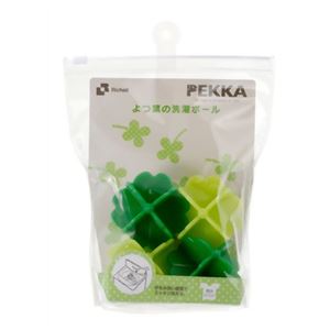 ペッカ よつ葉の洗濯ボール グリーン