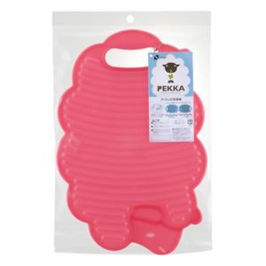 （まとめ買い）ペッカ ひつじの洗濯板 ピンク×6セット - 拡大画像