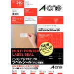 エーワン パソコンプリンタ＆ワープロ ラベルシール マット紙・ホワイト NEC文豪シリーズタイプ2列用 20シート入 28171