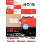 エーワン パソコンプリンタ＆ワープロ ラベルシール 東芝Rupo＆TOSWORDシリーズ21面用 100シート入 28316