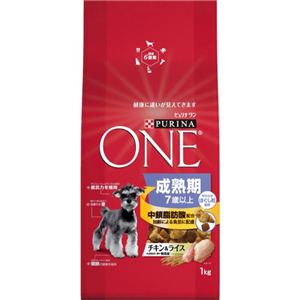 ピュリナワン 成熟期7歳以上 チキン＆ライス 1kg