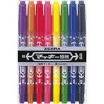 ゼブラ マッキー 極細 8色セット MCF-8C