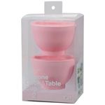 Silicone Cook＆Table カップ（リップ） ピンク 2個入 DS-1223