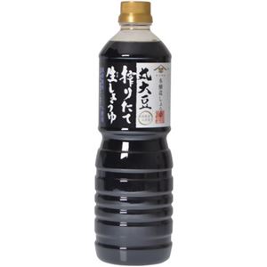丸大豆搾りたて生しょうゆ 1L