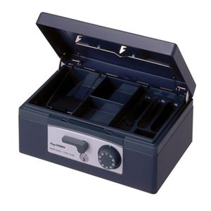 キング工業 手提金庫 A5判収納サイズ D-3N グレー