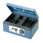 キング工業 手提金庫 A5判収納サイズ D-3N ブルー