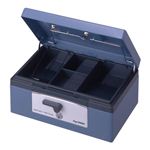 キング工業 手提金庫 A5判収納サイズ D-Y4N ブルー