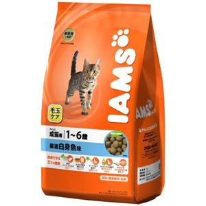アイムス 毛玉ケア 成猫用 白身魚味 1kg