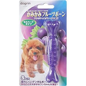 かみかみフルーツボーン グレープの香り セミハードタイプ S