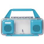 グリーンハウス 防沫ステレオスピーカー GH-SPA210WB ブルー