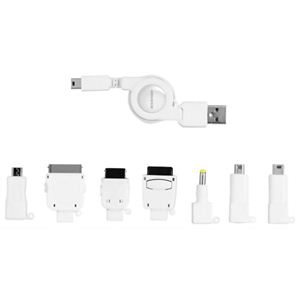 グリーンハウス マルチUSBチャージャー GH-USB-8AD ホワイト