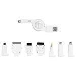 グリーンハウス マルチUSBチャージャー GH-USB-8AD ホワイト