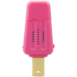グリーンハウス アイス型ポータブルスピーカー GH-SPA108ICEST ストロベリー