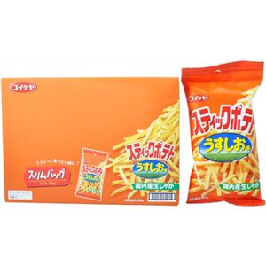 コイケヤ スティックポテトうすしお味 52g×6袋