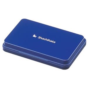 シヤチハタ スタンプ台 中型 藍