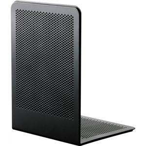 ナカバヤシ ブックエンド Pタイプ Mサイズ BE-P201-BK ブラック