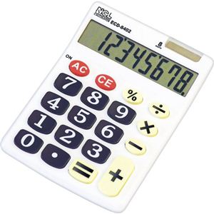 ナカバヤシ 電卓 大型KEY ECD-8402