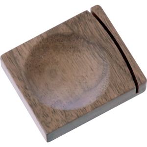 ナカバヤシ ウッドクリップケース WCC-101-DM ダーク木目