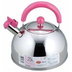 キャンディール IH対応笛吹ケトル 2.5L ピンク CR-5286