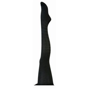 バルキータイツ ボーダー グレー M-L 6820023
