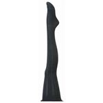 バルキータイツ レーシーストライプ グレー M-L 6820024