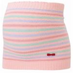 あったかブークレーはらまき マルチボーダー（スタンダード） M-L ピンク