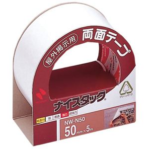 ニチバン 屋外掲示用両面テープ ナイスタック 50mm NW-N50