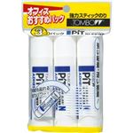 トンボ鉛筆 スティックのり ピットハイパワーN 3コパック HCA-321