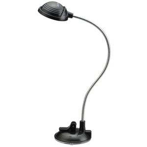 グリーンハウス 吸盤付USB接続12LEDスタンドライト ブラック GH-LED12SCK