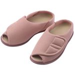 あゆみシューズ 院内・施設用 オープンルームメッシュ ピンク L