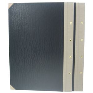 コクヨ 黒表紙 A3 縦型 4穴